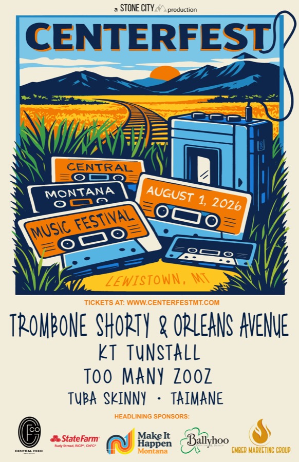 CenterFest Music Festival 2026 Poster